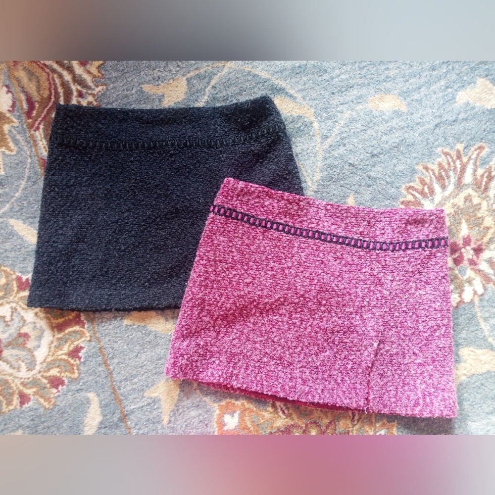 Debbie Shuchat Mini Skirts x2